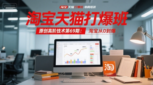 淘宝天猫打爆班原创高阶技术第69期：淘宝从0到爆-哦耶社群