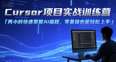 Cursor项目实战训练营，两小时快速掌握AI编程，零基础也能轻松上手-哦耶社群