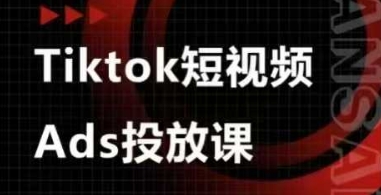 Ads视频投放课，tiktok短视频广告投放课-哦耶社群