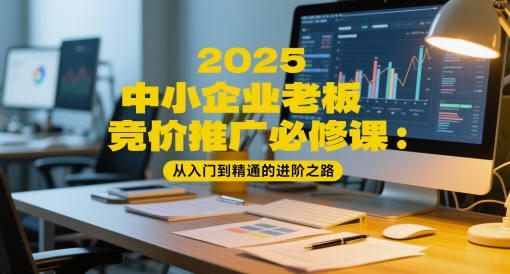 2025中小企业老板竞价推广必修课：从入门到精通的进阶之路-哦耶社群