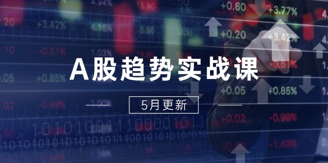 （14808期）A股趋势实战课：主力动向+政策红利，2025全年策略5月更新-哦耶社群