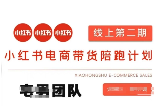 小红书电商带货课2期，月利润20个的小红书电商的有货源，无货源，虚拟产品，付费投流等整套玩法-哦耶社群